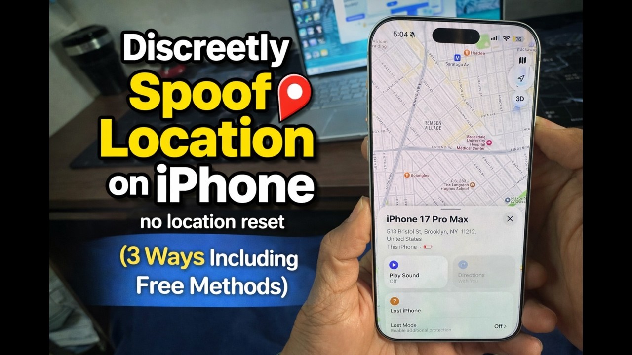 How to Spoof Location on iPhone (Three Ways Including 2 Free Methods)