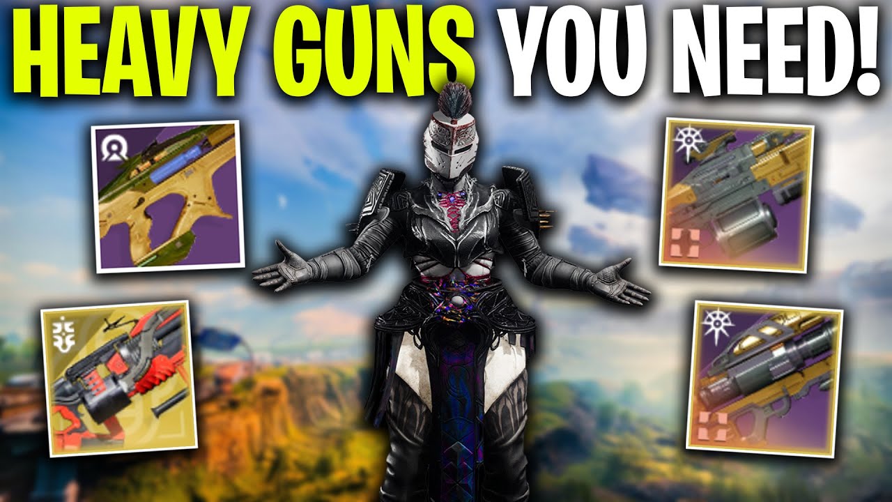 TOP HEAVY WEAPONS You NEED For Edge of Fate Destiny 2 | Heavy Weapon Gun Guide Destiny 2 Heresy