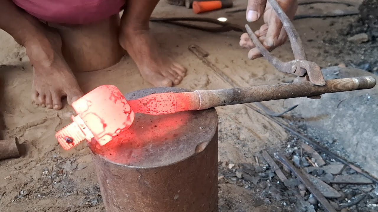 How To Make Olp Car starting matel Vegetables Cutting Kinfe Making // Kinfe making #blacksmith