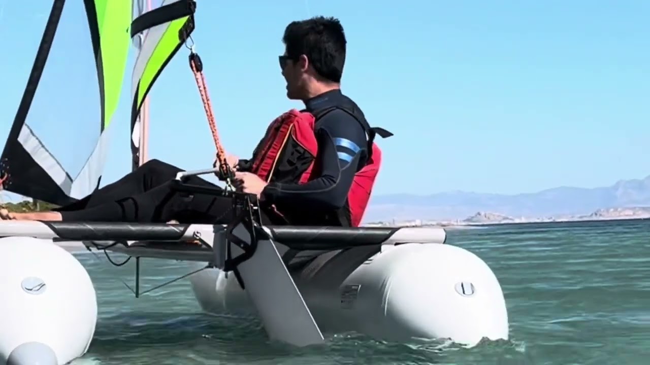 Überprüfung aufblasbarer Katamaran Minicat 310 ✌🏼😎⛵