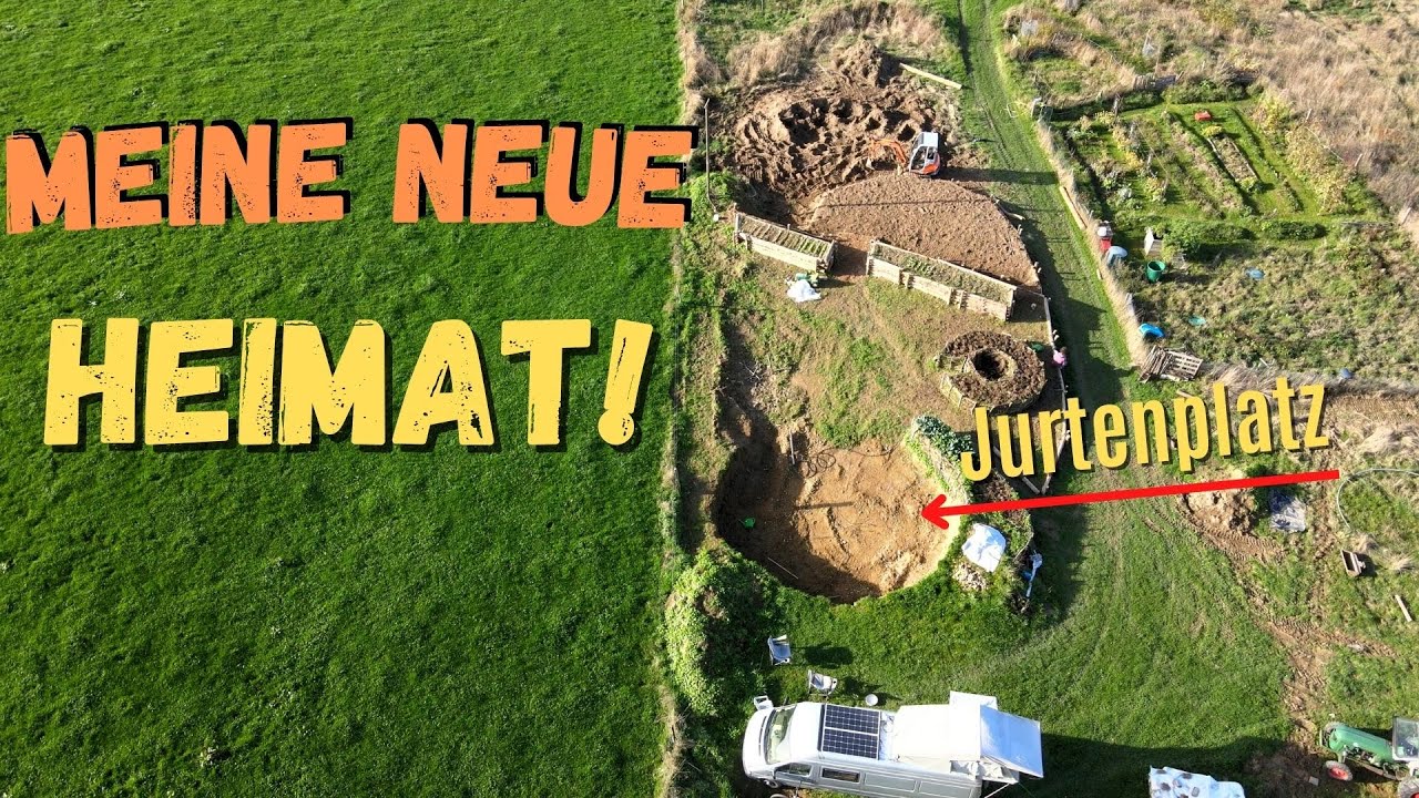 Mein Weg zur SELBSTVERSORGUNG | Jurten Stellplatz mit Garten #2