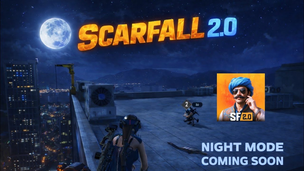 SCARFALL 2.0 NIGHT MODE COMING SOON 😱 GIVEAWAY WITH GAMEPLAY 