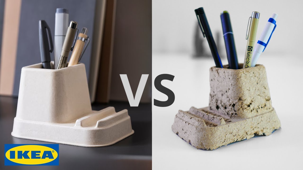 Cloning IKEA products with Paper Pulp