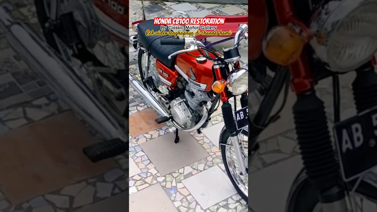 HONDA CB100 RESTORATION - BY CLASSIC MOTOR GALLERY #youtube #shorts #motorcycle #fyp #honda