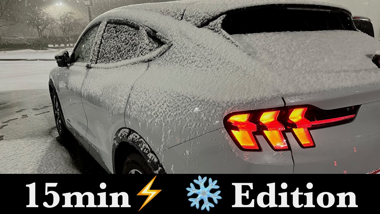 Mach-E: Winter Range after 15-min Charge