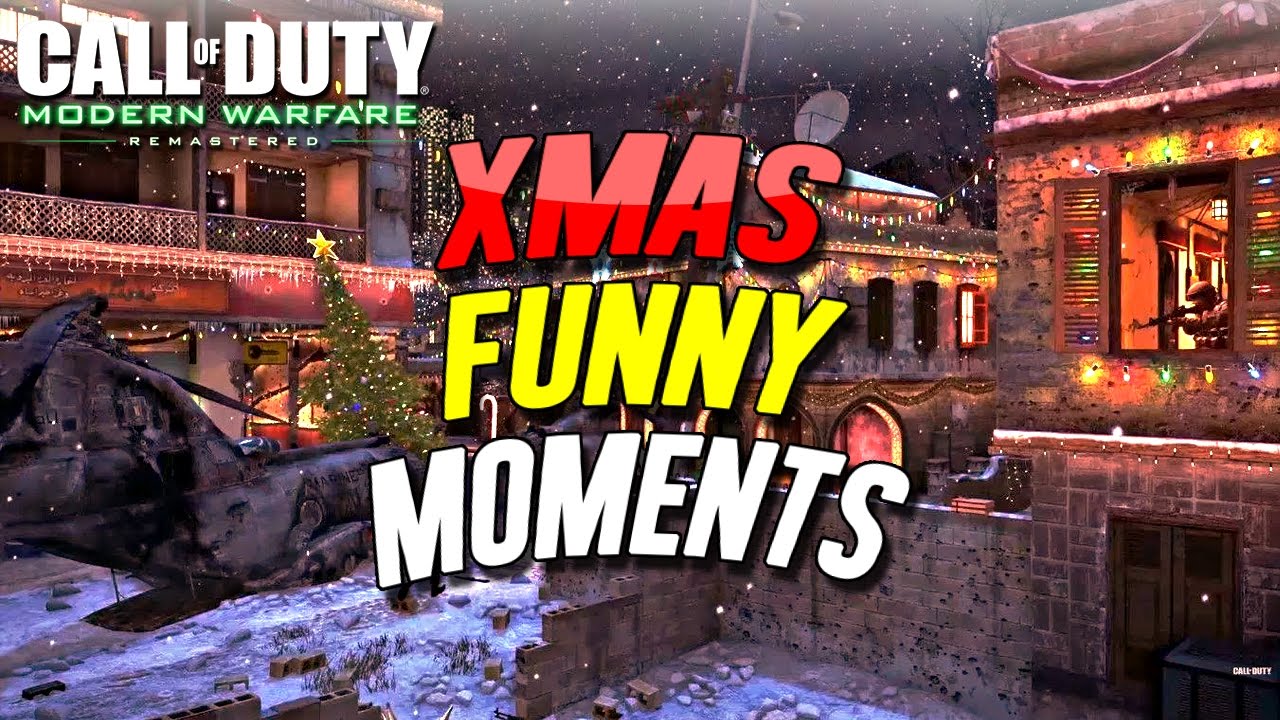 MWR Funny Moments - Christmas Edition! (Snowman, Echo Voice, Presents!, Fails and More!)
