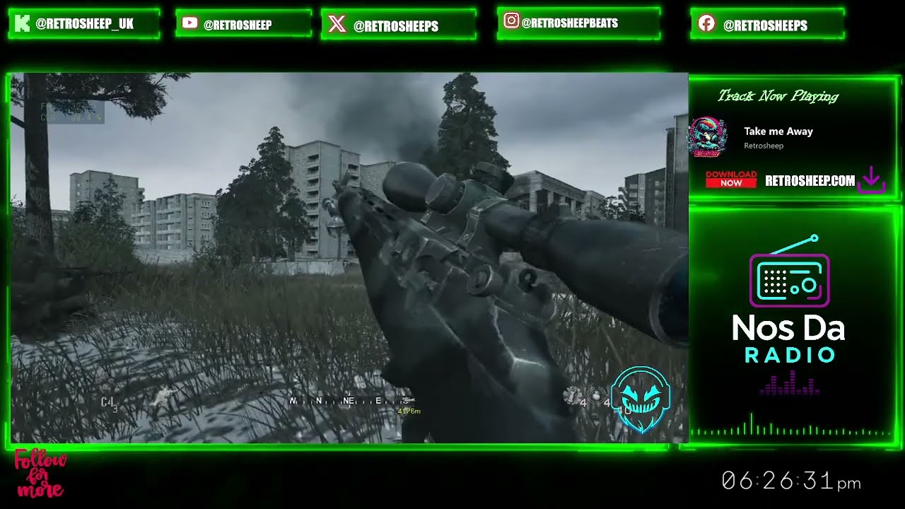 Call of Duty Modern Warfare 4 PS3  Part 3 |  🔊 VIDEO GAME RADIO  🎮 Retro Gaming🎵 All‑Genre Music