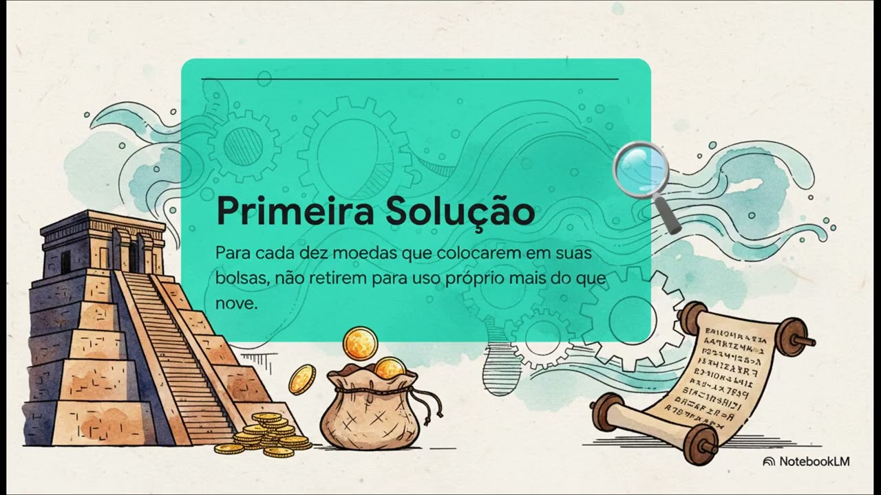 ⚖️ Ep.3 – As Sete Soluções para a Falta de Dinheiro | O Homem Mais Rico da Babilônia – George Clason