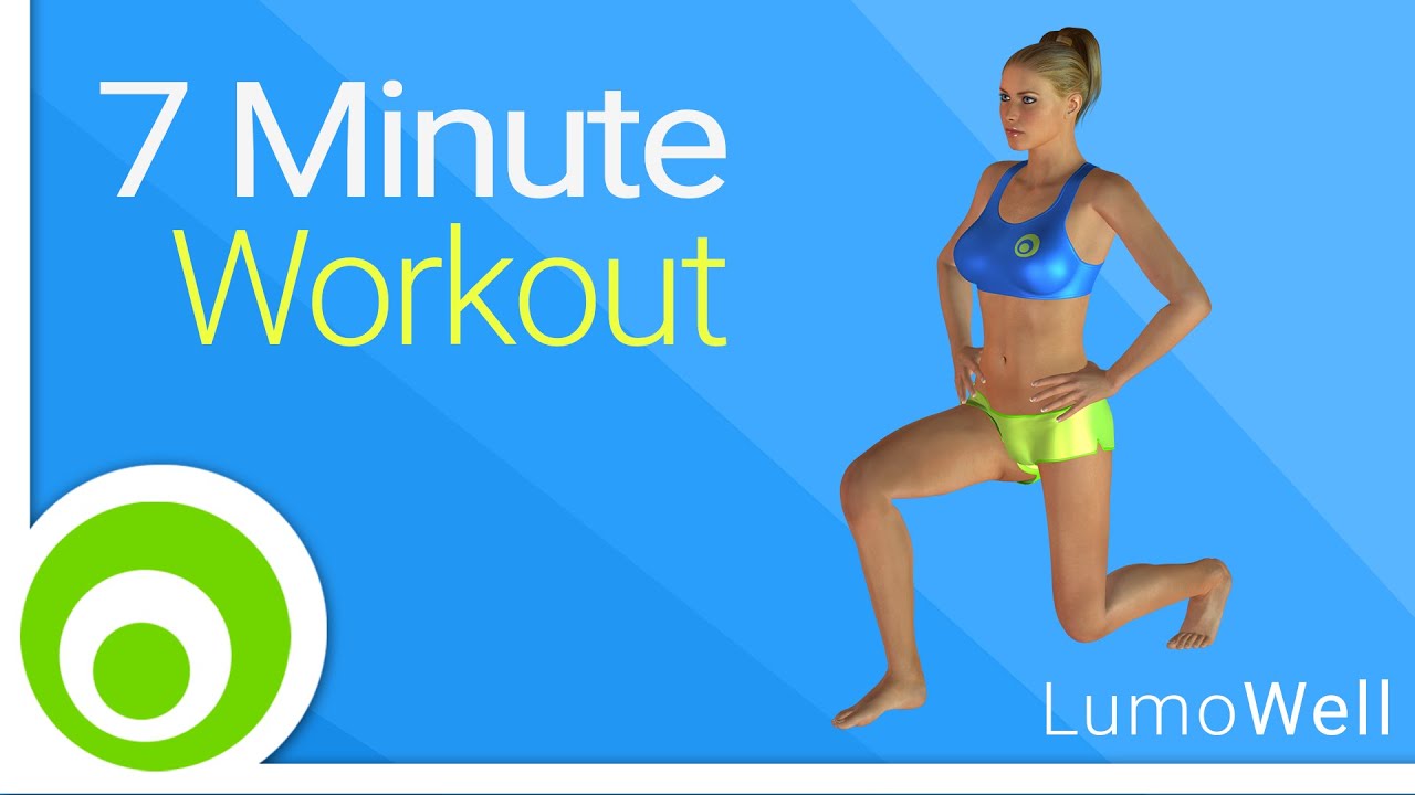 7 minute workout: rutina de ejercicios para bajar de peso y tonificar todo el cuerpo