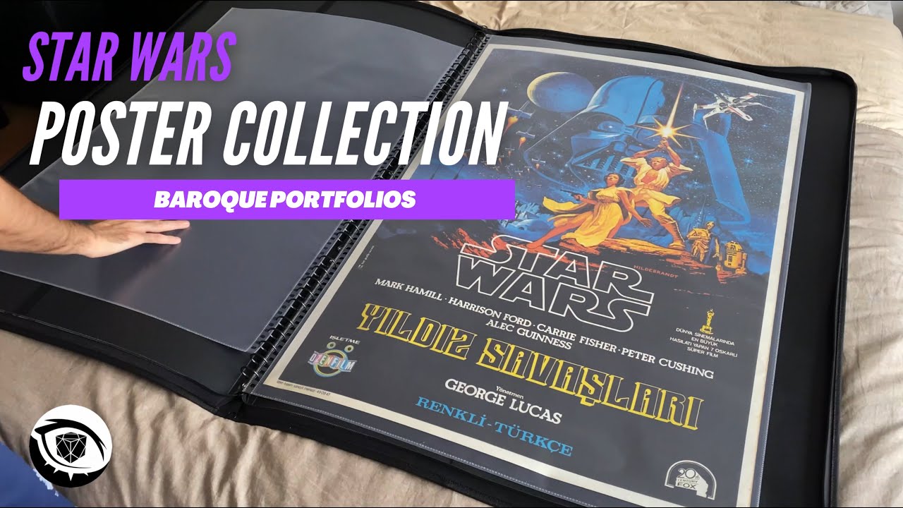 Star Wars Posters Vintage Collection 4K | Unboxing | Baroque Portfolios