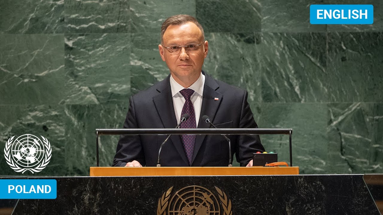 🇵🇱 Poland - President Addresses United Nations General Debate, 78th Session | #UNGA
