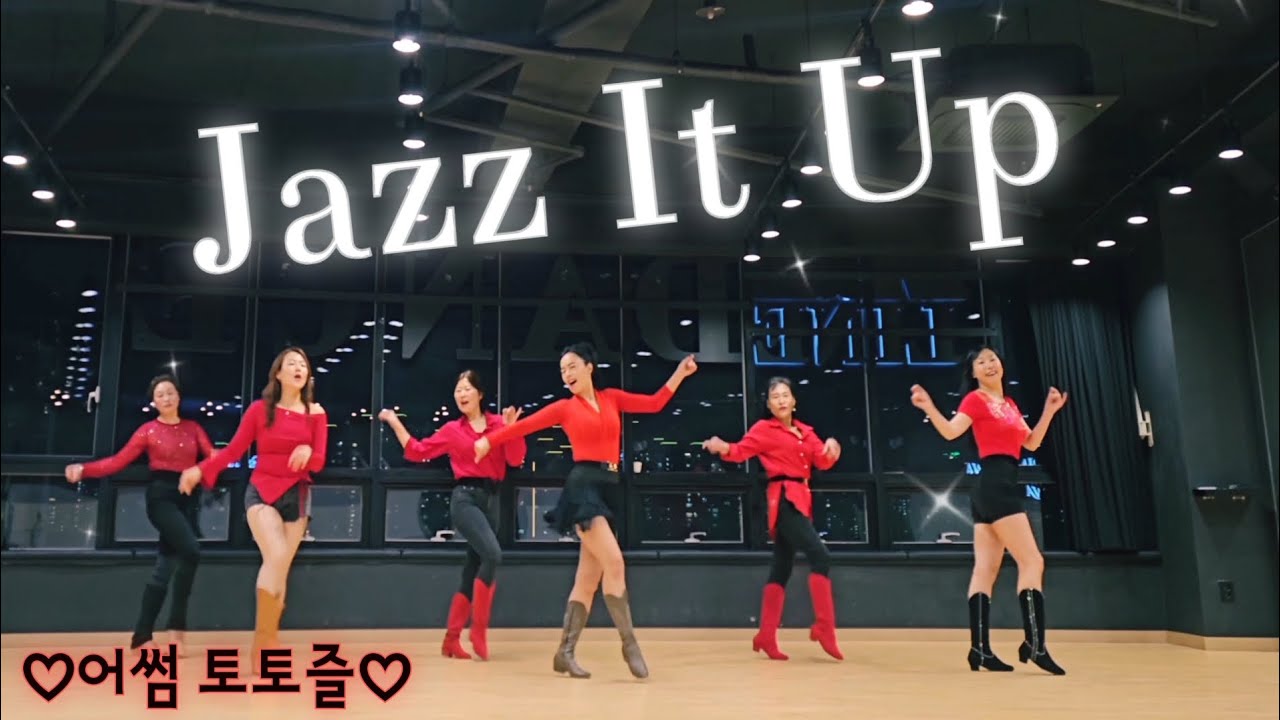 Jazz It Up Linedance 재즈 잇 업 라인댄스 | Improver 초중급♡어썸스튜디오♡토토즐♡