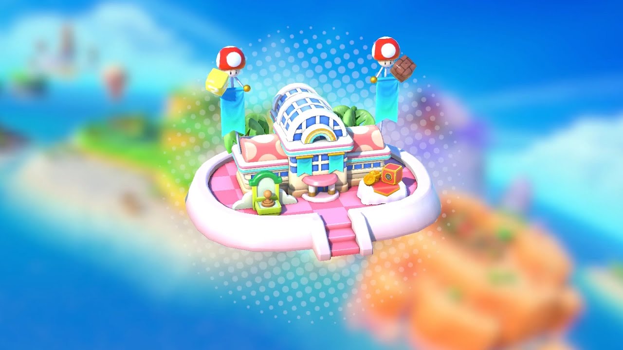 Super Mario Party Jamboree #39 Rainbow Galleria Bowser vs Donkey Kong vs Waluigi vs Wario