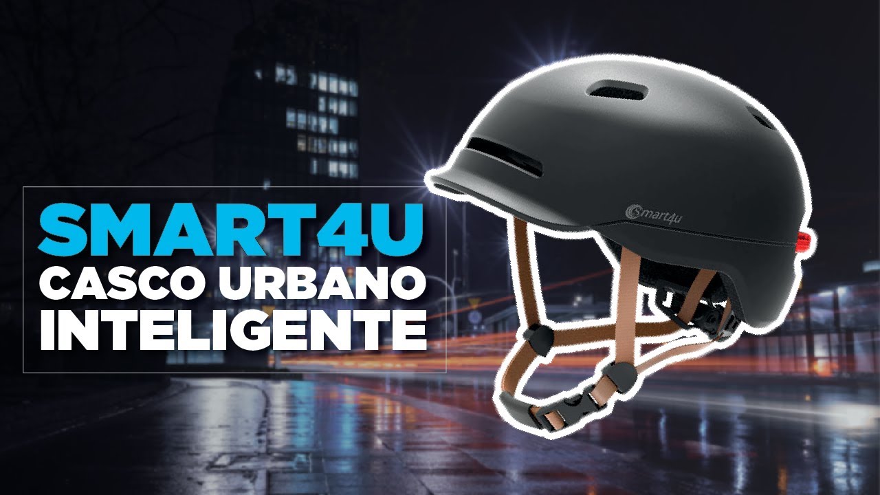 Smart4U, el casco urbano e INTELIGENTE de Xiaomi ideal para rodar por la ciudad