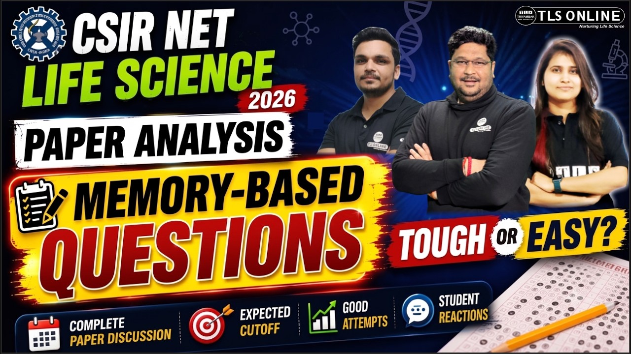 𝐂𝐒𝐈𝐑 𝐍𝐄𝐓 𝐋𝐢𝐟𝐞 𝐒𝐜𝐢𝐞𝐧𝐜𝐞 𝐉𝐮𝐧𝐞 𝟐𝟎𝟐𝟔 𝐏𝐚𝐩𝐞𝐫 𝐀𝐧𝐚𝐥𝐲𝐬𝐢𝐬 | 𝐌𝐞𝐦𝐨𝐫𝐲-𝐁𝐚𝐬𝐞𝐝 𝐐𝐮𝐞𝐬𝐭𝐢𝐨𝐧𝐬 𝐈 𝐓𝐨𝐮𝐠𝐡 𝐨𝐫 𝐄𝐚𝐬𝐲?