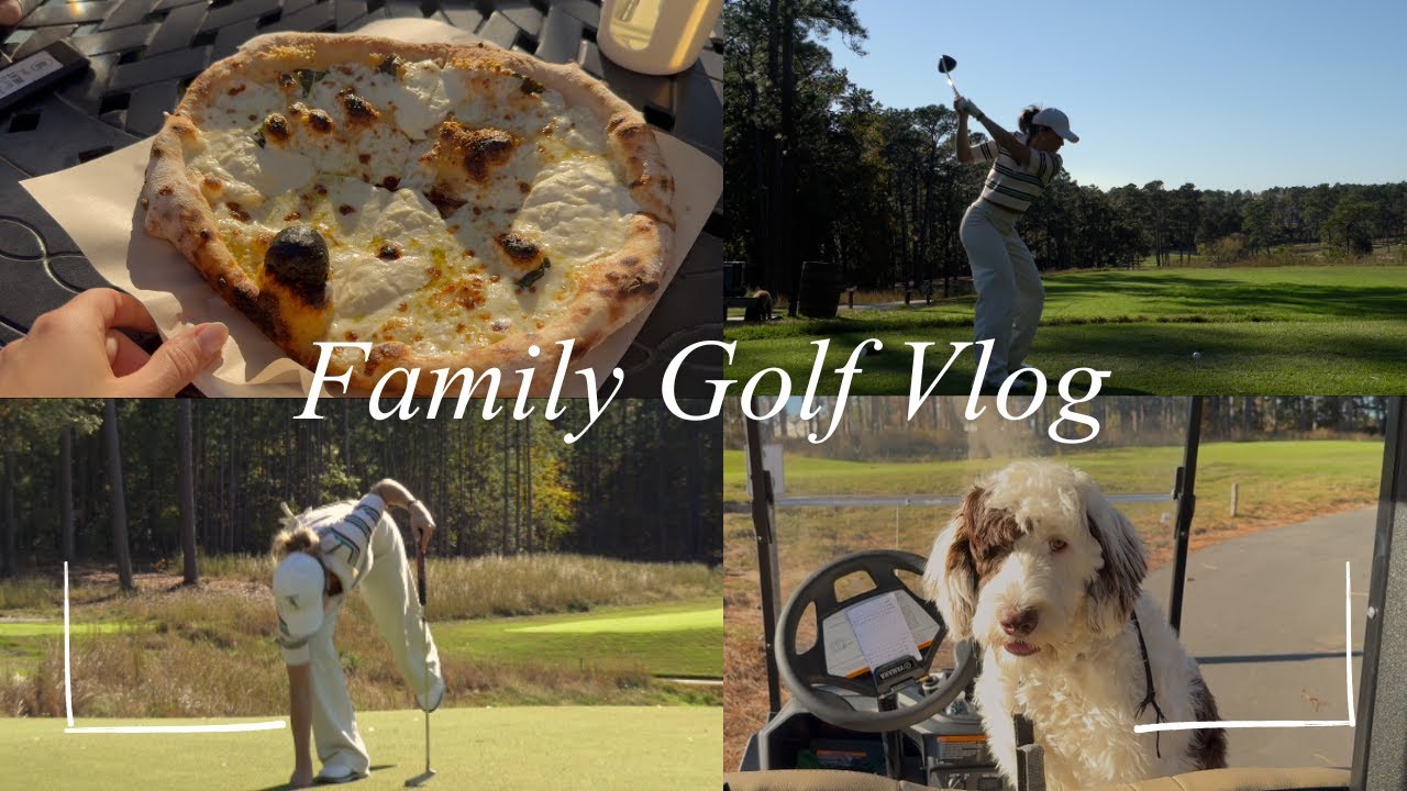 Perfect Fall Family Golf Day, Testing My New Putter, & Keeping Score :)
