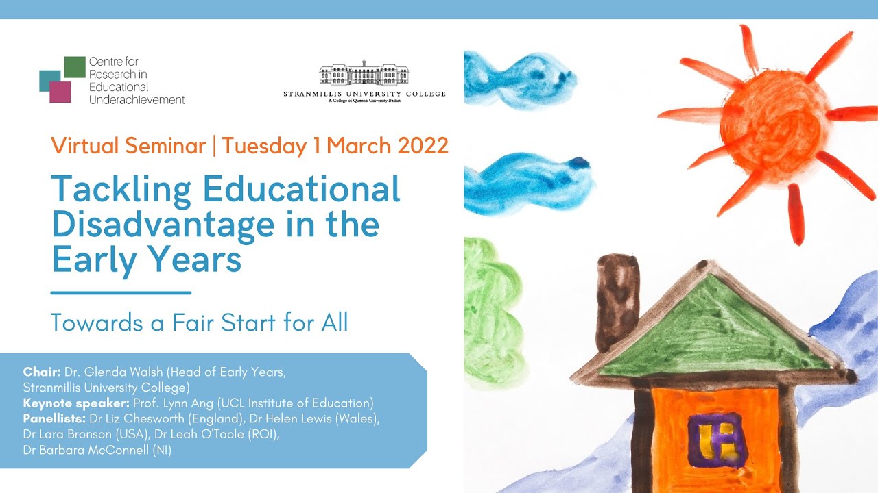 CREU Seminar: Tackling Educational Disadvantage in the Early Years