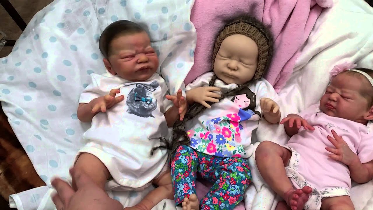 Reborn Baby Trio - Amazing Laura Lee Eagles Kits