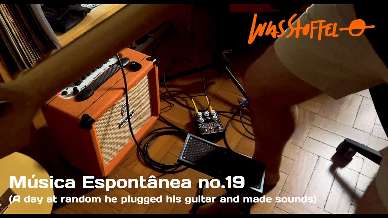 Música Espontânea no.19 #improvisation #ambientmusic #ambientguitar #shoegaze #melancholicmusic