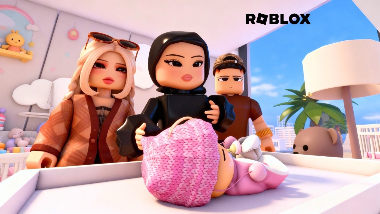 MOMMY & TANTE KEWALAHAN MERAWAT BAYI KEMBAR 💖😭 | Berry Avenue Roblox Indonesia