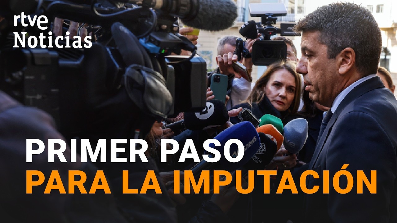 INVESTIGACIÓN DANA | La JUEZA pide al TSJV que INVESTIGUE al expresidente CARLOS MAZÓN | RTVE