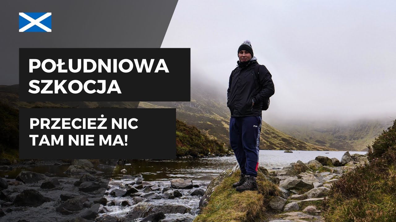 Wzg&oacute;rza Moffat 🏴󠁧󠁢󠁳󠁣󠁴󠁿 oraz wodospad Grey Mare's Tail. Południowa Szkocja | Wiecznie Wolni #27