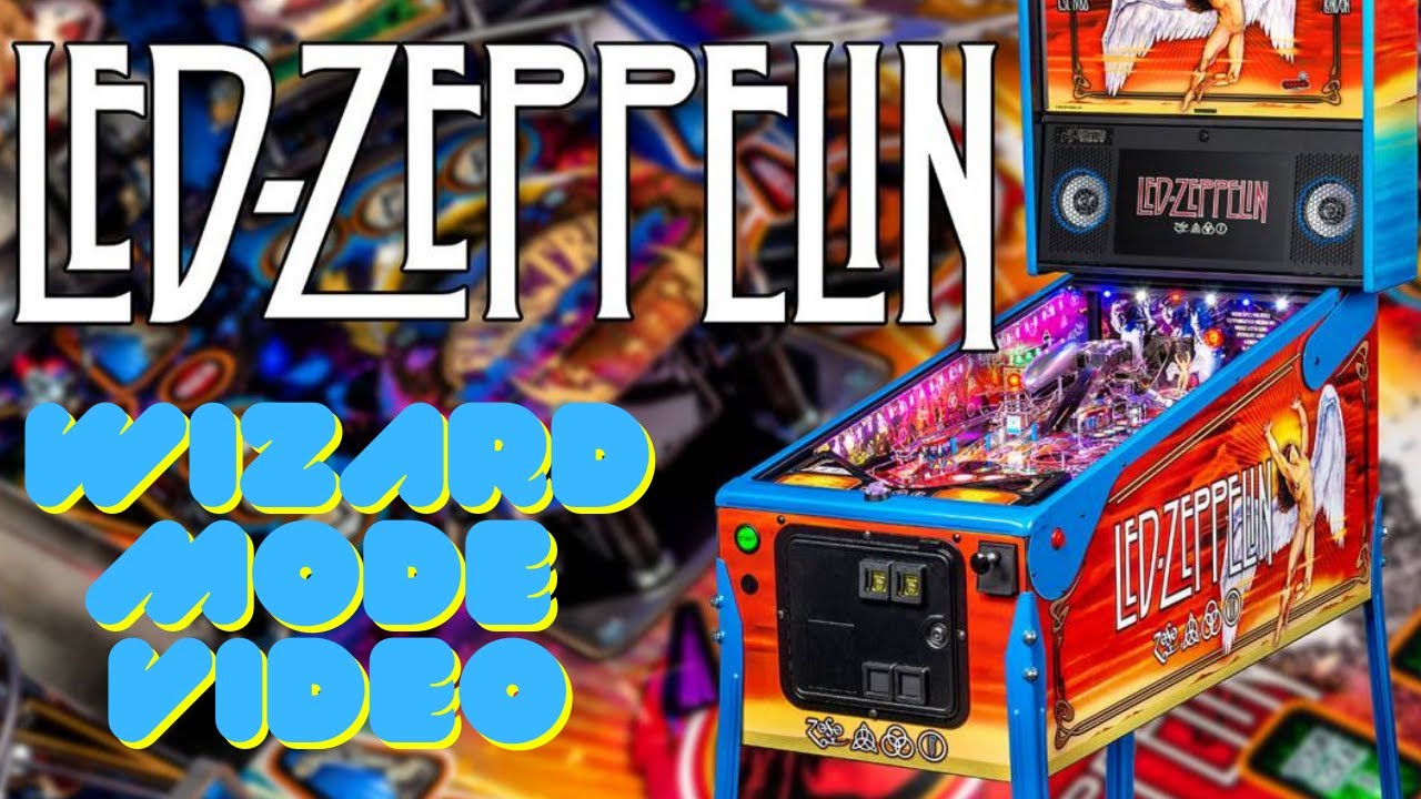 Led Zeppelin Pinball Final Wizard Mode Game