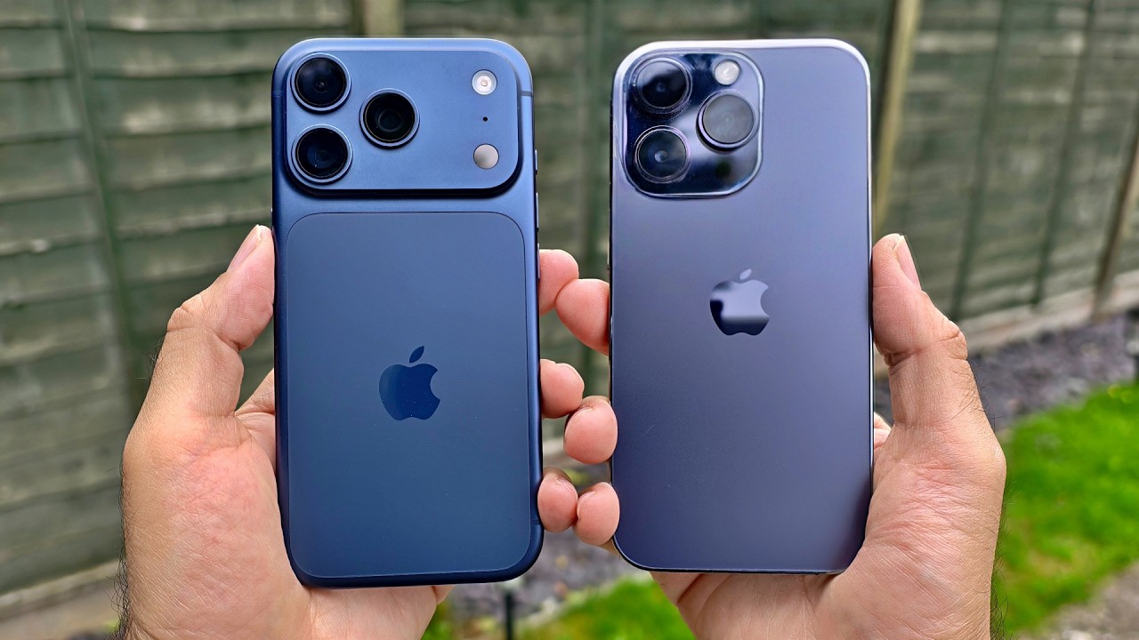 iPhone 17 Pro против 14 Pro: что действительно улучшилось (характеристики, камера, аккумулятор и ...