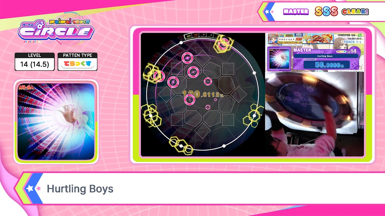 [maimai でらっくす CiRCLE] Hurtling Boys MAS 100.0146%