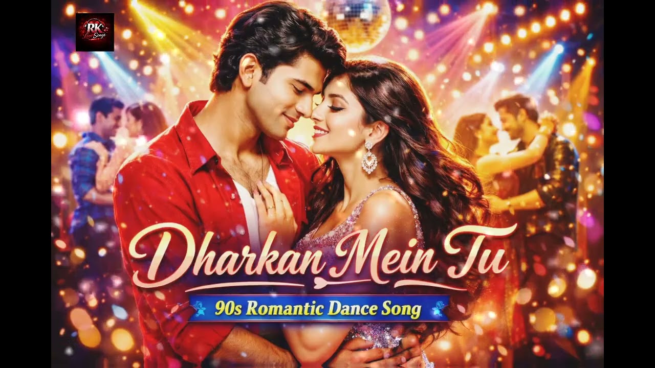 💞Dharkan Mein Tu ❤️ | 90s Romantic 🎶Dance Melody | Udit–Alka Style Duet 💞| Evergreen Love Song💞