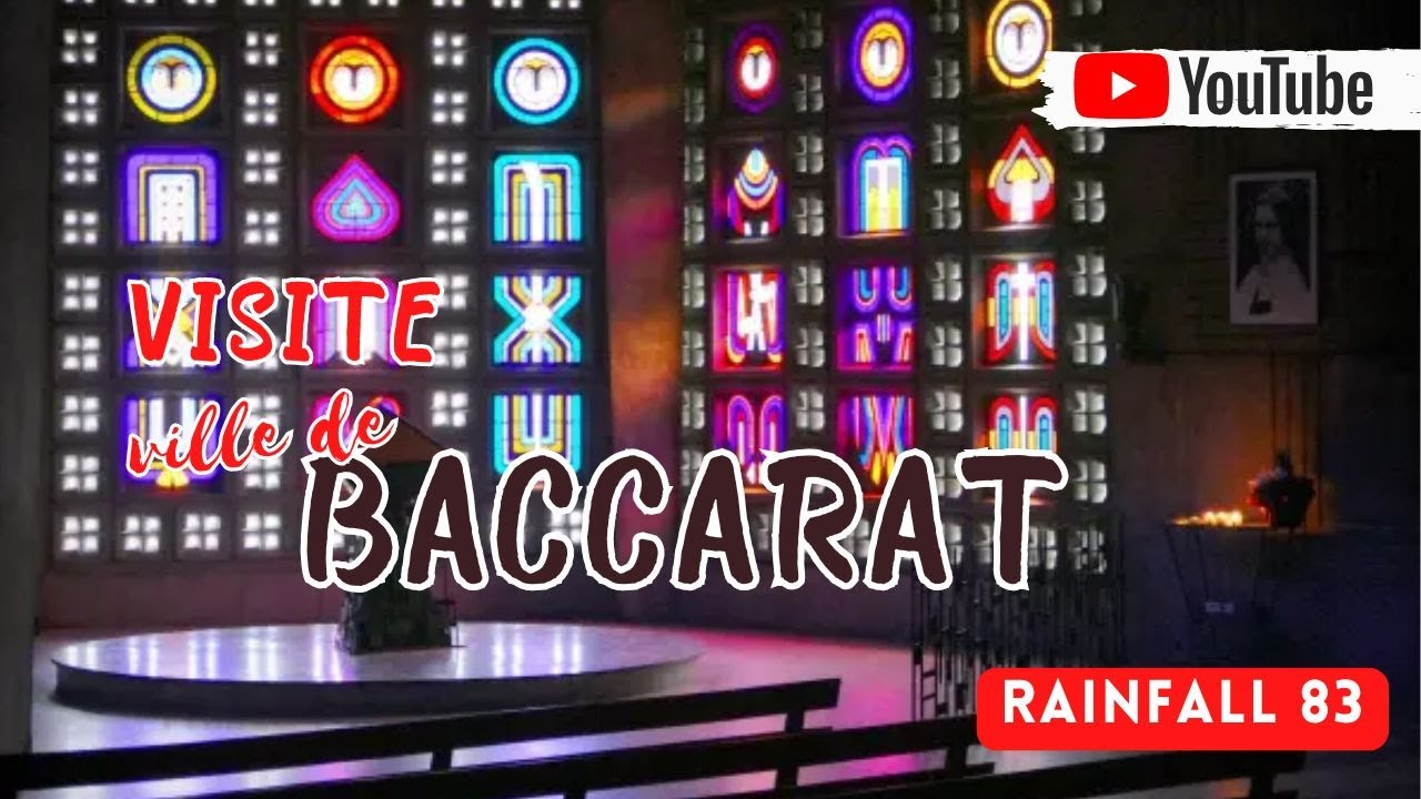 Visite la ville de Baccarat dans les Vosges