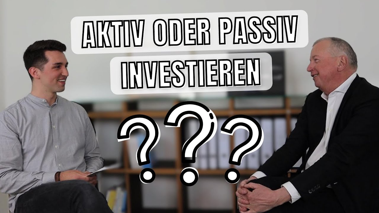 Aktiv oder Passiv Investieren? | mit Professor Weber | (1/3)