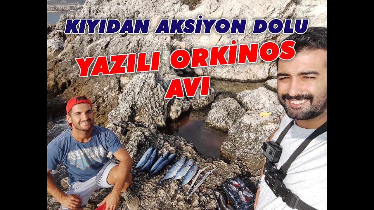 Alanya'da Kıyıdan Aksiyon Dolu YAZILI ORKİNOS AVI | VARSA ALIRIZ!!!