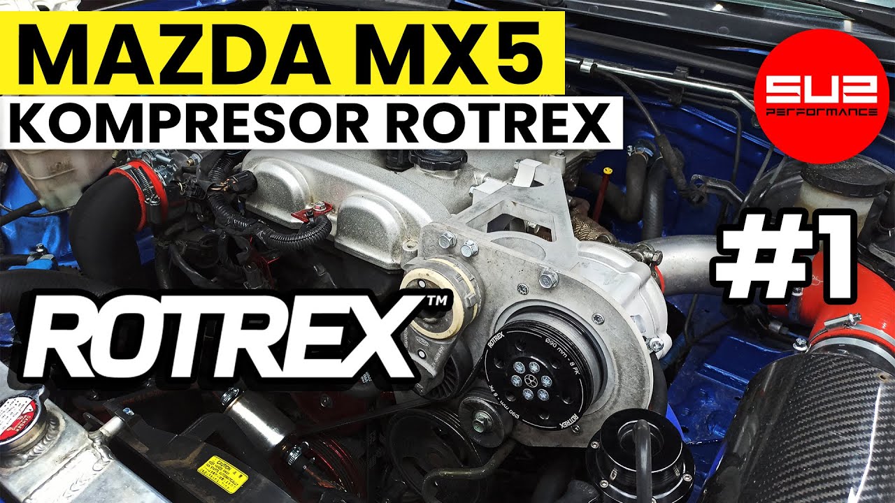 Projektujemy i przymierzamy prototypowy zestaw kompresora do Mazdy MX-5 NB 1.6. Cześć #1