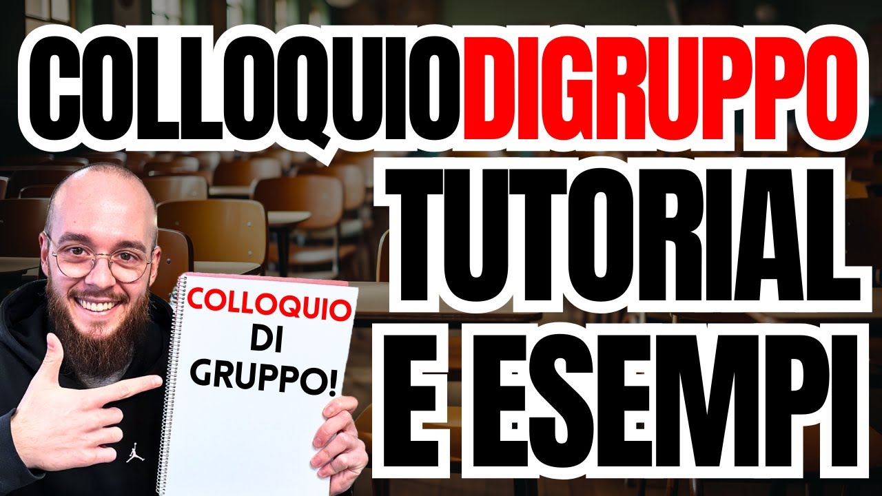 Guida al Colloquio di Gruppo: Tutorial ed Esempi! 💼✨