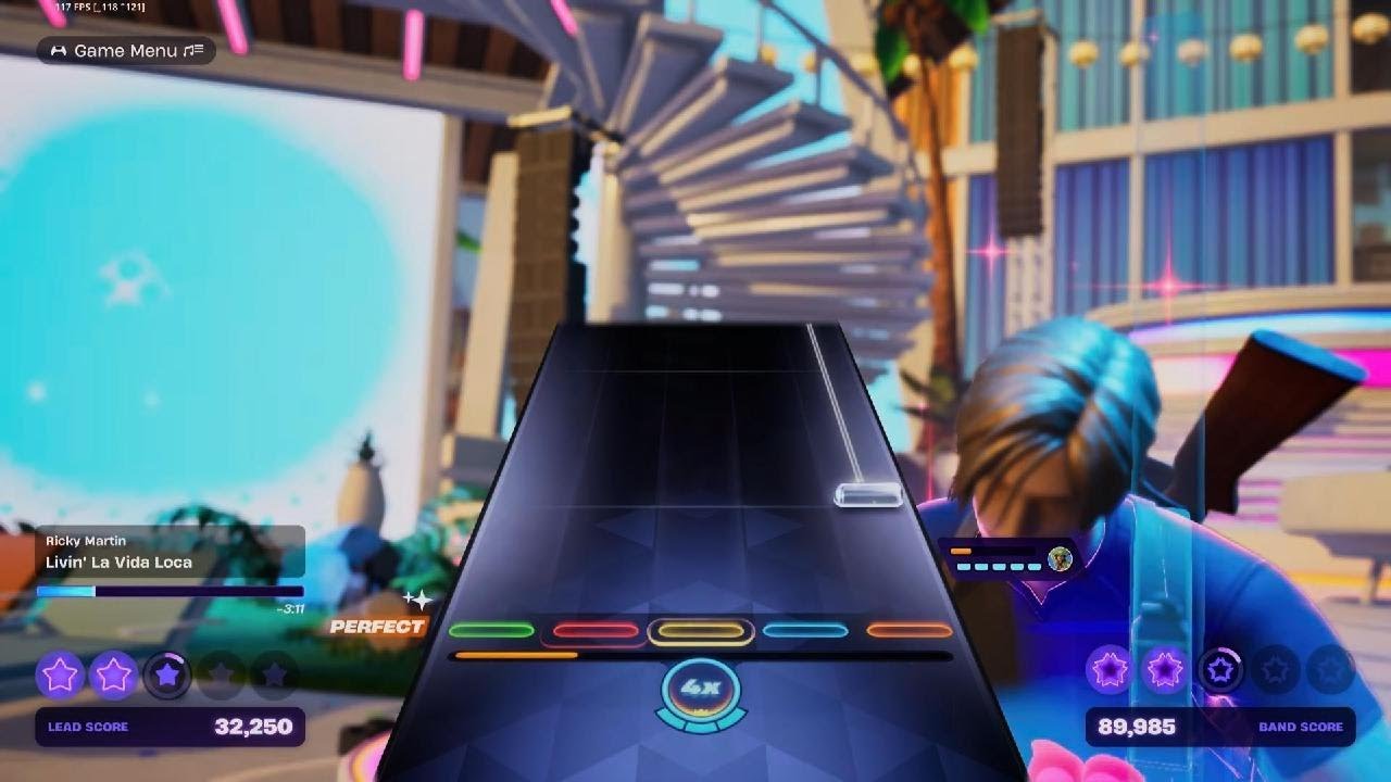 Fortnite Festival Livin' La Vida Loca Lead FC