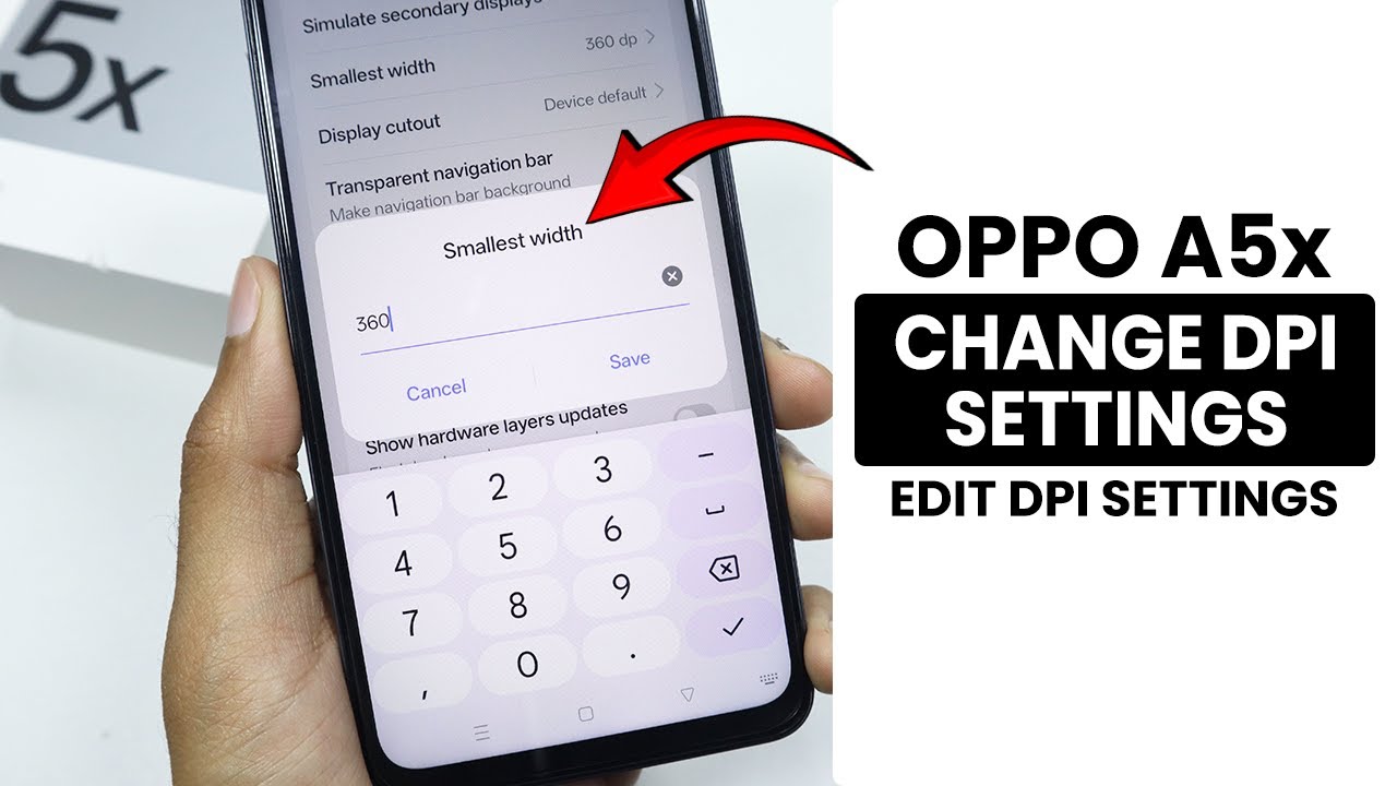 Как увеличить DPI на Oppo A5x — изменение настроек DPI