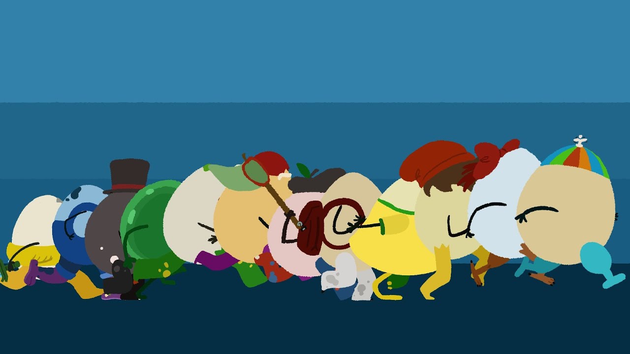eggs running - A QSMP animation