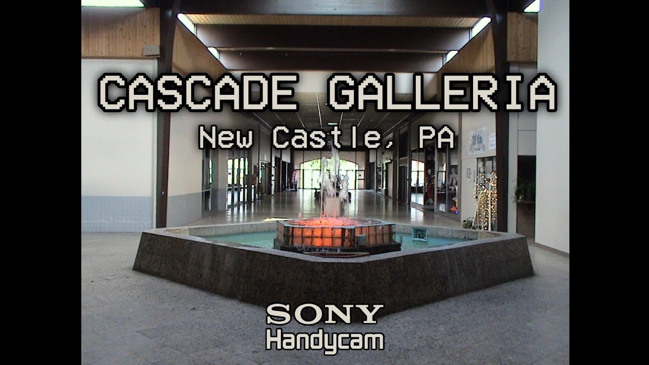 DEAD MALL: Cascade Galleria - New Castle, PA **As Seen Through An Old Sony Handycam**