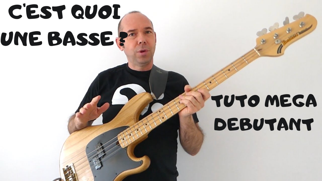 COURS DE BASSE #26 - C'EST QUOI UNE BASSE ? (pour les m&eacute;ga d&eacute;butant)