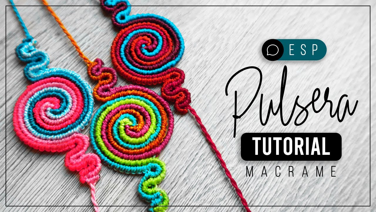 Pulsera Huracán Doble » 🌀 tutorial | como hacer pulsera de hilo | diy ● Macrame #204