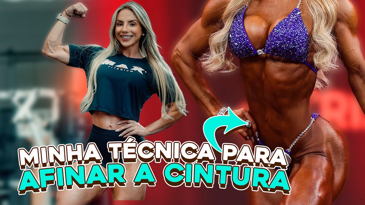 AFINE SUA CINTURA COM ESSE TREINO