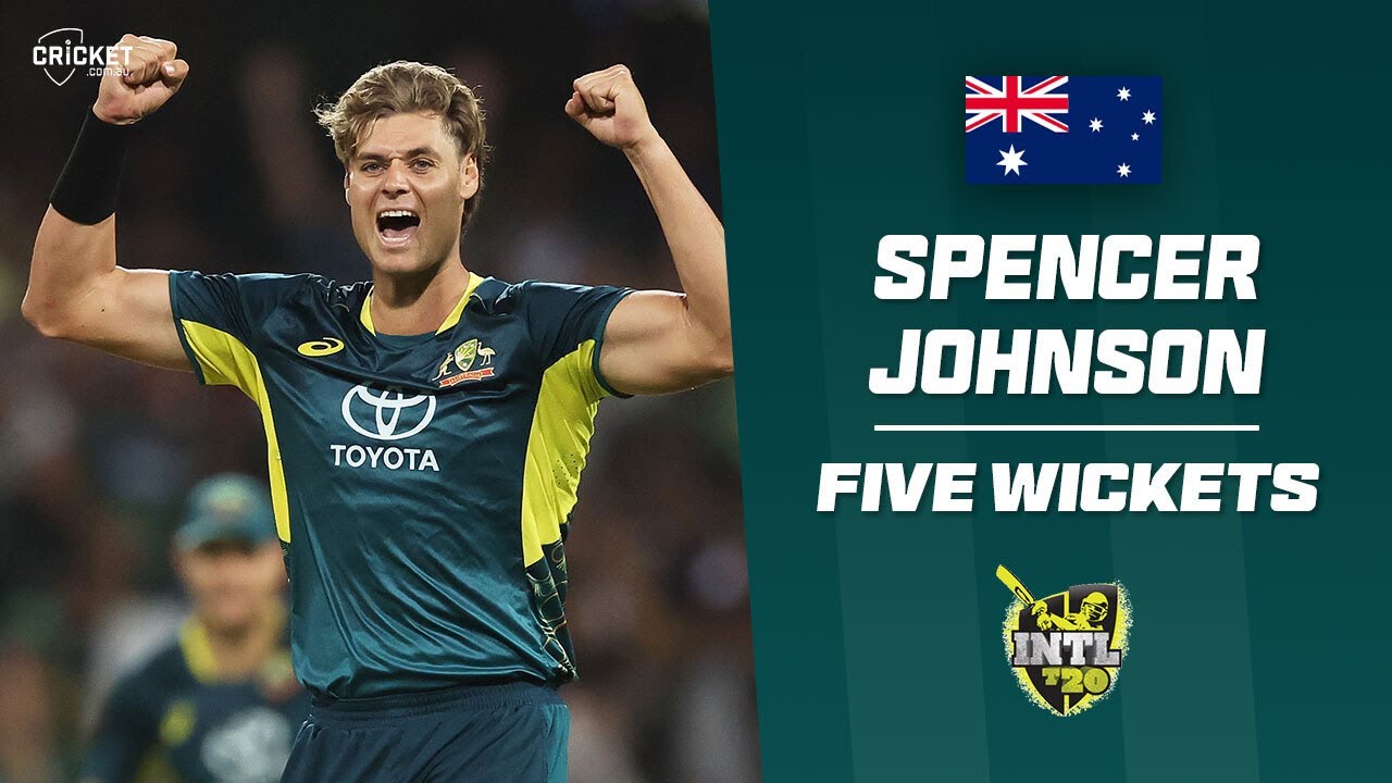 Johnson tears through Pakistan for maiden five-for | T20I Series 2024-25