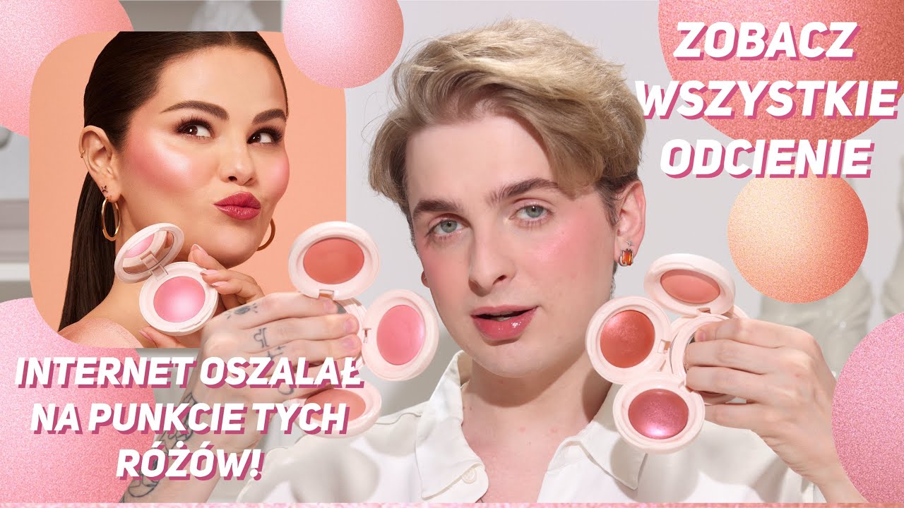 Ten róż ZAWOJOWAŁ internet! Rare Beauty Soft Pinch Luminous Powder Blush! Sprawdźmy każdy kolor!