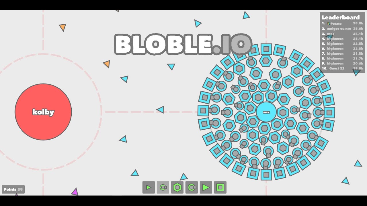 Bloble.io Build your base!!