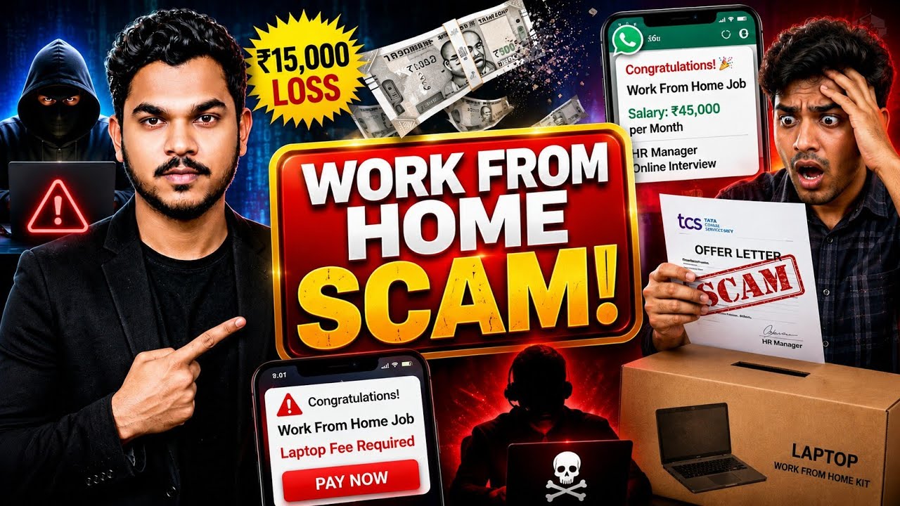 🚫 Fake Job Offer Scam Alert | Laptop Fee Scam Explained in 