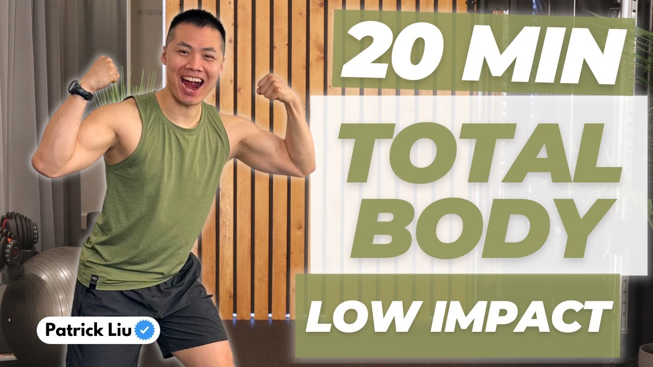 20 Minute Full Body Workout To Burn Fat With Coach Patrick Liu