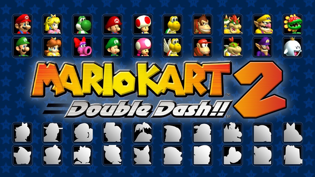 Mario Kart Double Dash 2 Character Roster