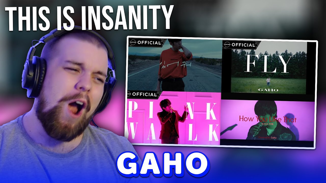 GAHO (가호) STAY HERE, FLY, PINK WALK, HYLT COVER | REACTION