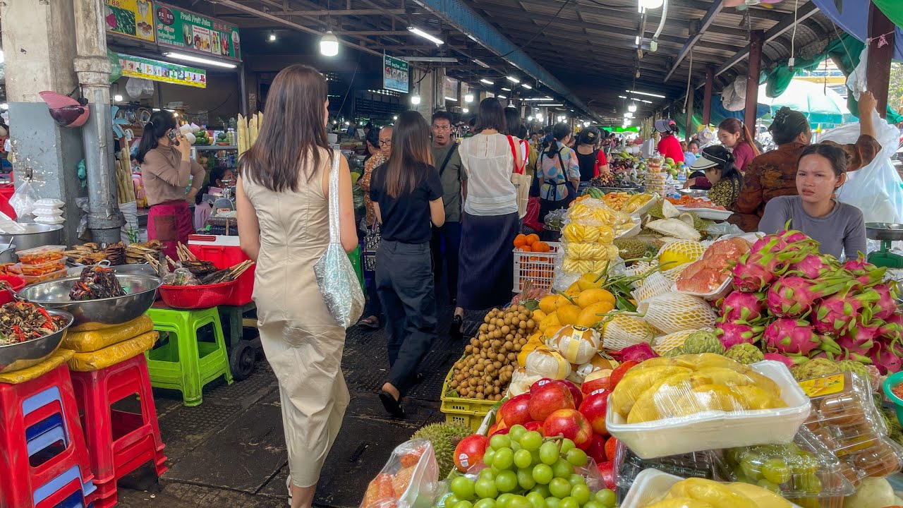 Inside Cambodia’s Famous Market 4K | Central Market Phnom Penh 2026 🇰🇭
